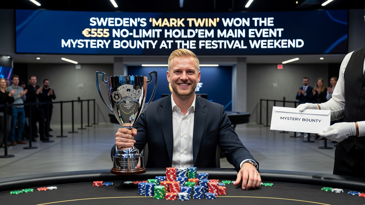 Final table action during WSOP Online Millionaire Maker event